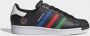 Adidas Originals Superstar Heren Sneakers sport casual schoenen Zwart FU9520 - Thumbnail 4