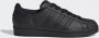 Adidas Superstar J FU7713 Kinderen Zwart Sneakers maat: 35 5 EU - Thumbnail 28