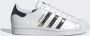Adidas SUPERSTAR Cloud White Silver Metallic Core Black Dames - Thumbnail 6