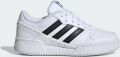 Adidas Originals Team Court 2 Streat sneakers wit zwart Leer 35 1 2 - Wit