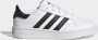 Adidas Court J Lage Schoen in Cloud White Zwart White - Thumbnail 4