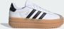Adidas Vl Court Bold Unisex Schoenen Wit Maat: 36 2 3 Leer Foot Locker - Thumbnail 6