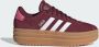 Adidas Sportswear VL Court Bold suède sneakers donkerrood wit Suede 38 2 3 - Thumbnail 7