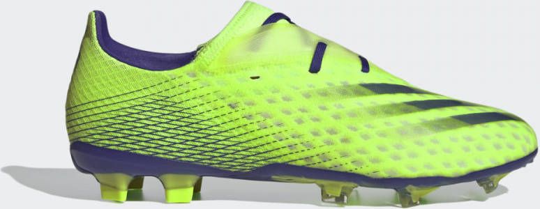 adidas X Speedflow+ Gras Voetbalschoenen (FG) Paars Wit Groen –  Voetbalcollect