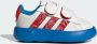 Adidas Sportswear x Marvel Spider- Grand Court Schoenen Kids Kinderen Wit - Thumbnail 3