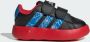 Adidas Sportswear x Marvel Spider- Grand Court Schoenen Kids Kinderen Zwart - Thumbnail 2