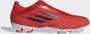Adidas X Speedflow.3 Veterloze Firm Ground Voetbalschoenen Red Core Black Solar Red Dames - Thumbnail 5