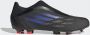 Adidas X Speedflow.3 Veterloze Firm Ground Voetbalschoenen Core Black Sonic Ink Solar Yellow Dames - Thumbnail 7