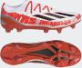 Adidas X Speedportal Messi.1 Gras Voetbalschoenen (FG) Wit Rood Zwart - Thumbnail 2