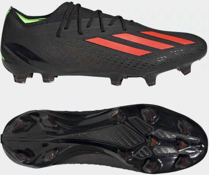 Adidas X Speedportal.1 Gras Voetbalschoenen (FG) Zwart Rood Groen - Foto 4