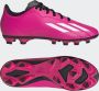 Adidas Performance X Speedportal.4 flexible ground voetbalschoenen fuchsia wit zwart - Thumbnail 4