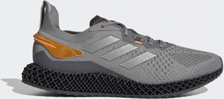 Adidas Originals X9000 4D Grijze Sneakers met Oranje Details Gray Heren - Foto 3