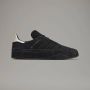 Y-3 Zwarte Suède Sneaker met Logo Detail Zwart - Thumbnail 2
