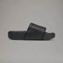 Y-3 Verhoog je zomerse stijl met leren Flatform Slides Zwart - Thumbnail 2