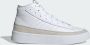 Adidas Sportswear Znsored Hi Prem Leather Sneakers Wit 1 3 Man - Thumbnail 5