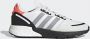 Adidas Originals ZX 1K Boost Heren Crystal White Silver Metallic Core Black Heren - Thumbnail 4