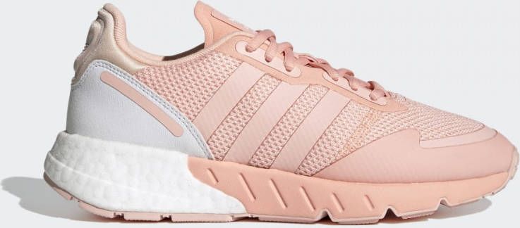 Adidas Zx 1K Boost Dames Schoenen Pink Mesh Synthetisch 1 3 Foot Locker - Foto 5