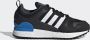 Adidas Originals ZX 700 sneakers zwart wit blauw - Thumbnail 3