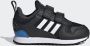Adidas Originals Zx 700 sneakers zwart wit antraciet - Thumbnail 7