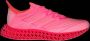 Adidas 4dfwd 4 Dames Schoenen Roze Maat: 40 2 3 Mesh Synthetisch Foot Locker - Thumbnail 3