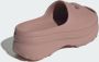 Adidas Adifom Dames Slippers en Sandalen Bruin Maat: 36 2 3 Mesh Synthetisch Foot Locker - Thumbnail 10