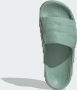 Adidas Originals adilette 22 Badslippers Dames Groen - Thumbnail 4
