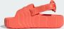 Adidas adilette Dames Slippers en Sandalen Oranje Maat: 36 2 3 Mesh Synthetisch Foot Locker - Thumbnail 6