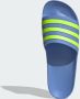 Adidas adilette Slippers en Sandalen Blauw Maat: 36 2 3 Mesh Synthetisch Foot Locker - Thumbnail 3