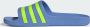Adidas adilette Slippers en Sandalen Blauw Maat: 36 2 3 Mesh Synthetisch Foot Locker - Thumbnail 7