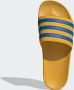 Adidas Originals adilette Badslippers Unisex Geel - Thumbnail 3