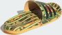 Adidas Women's Adilette Comfort Sandalen beige olijfgroen - Thumbnail 8