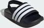 Adidas Sportswear adilette Estrap Badslippers Kids Kinderen Zwart - Thumbnail 5