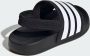 Adidas Sportswear adilette Estrap Badslippers Kids Kinderen Zwart - Thumbnail 6