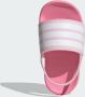Adidas Sportswear adilette Estrap Badslippers Kids Kinderen Roze - Thumbnail 8
