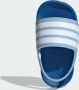 Adidas Sportswear adilette Estrap Badslippers Kids Kinderen Blauw - Thumbnail 8