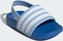 Adidas Sportswear adilette Estrap Badslippers Kids Kinderen Blauw - Thumbnail 10