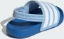 Adidas Sportswear adilette Estrap Badslippers Kids Kinderen Blauw - Thumbnail 11