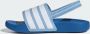 Adidas Sportswear adilette Estrap Badslippers Kids Kinderen Blauw - Thumbnail 12