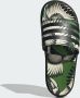 Adidas Sportswear adilette Platform Badslippers Dames Groen - Thumbnail 4
