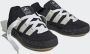 Adidas Core Black Lage Sneaker met Witte Details - Thumbnail 8