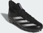 Adidas Perfor ce Adizero Impact.2 American Football Schoenen Unisex Zwart - Thumbnail 4