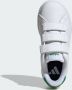 Adidas Sportswear Advantage Bas 2.0 sneakers beige ecru zwart Imitatieleer 28 - Thumbnail 8