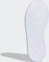 Adidas Advantage C Jongens Sneakers Ftwr White Green Grey Two F17 - Thumbnail 6