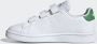 Adidas Advantage C Jongens Sneakers Ftwr White Green Grey Two F17 - Thumbnail 9