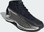 Adidas Originals Anthony Edwards 1 Basketbalschoen Basketball in zilver formaten: 45 1 3 - Thumbnail 6