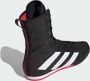 Adidas Box Hog 4 Boksschoenen Zwart Wit Ruby - Thumbnail 6