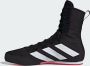 Adidas Box Hog 4 Boksschoenen Zwart Wit Ruby - Thumbnail 7