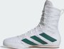 Adidas Box Hog 4 Boksschoenen Wit Groen - Thumbnail 7