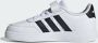 Adidas Sportswear Breaknet 2.0 sneakers wit zwart Imitatieleer 33 - Thumbnail 10