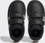 Adidas Sportswear Breaknet Lifestyle Court Schoenen met Dubbel Klittenband Kinderen Zwart - Thumbnail 10
